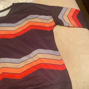 Zig zag unisex sweater
